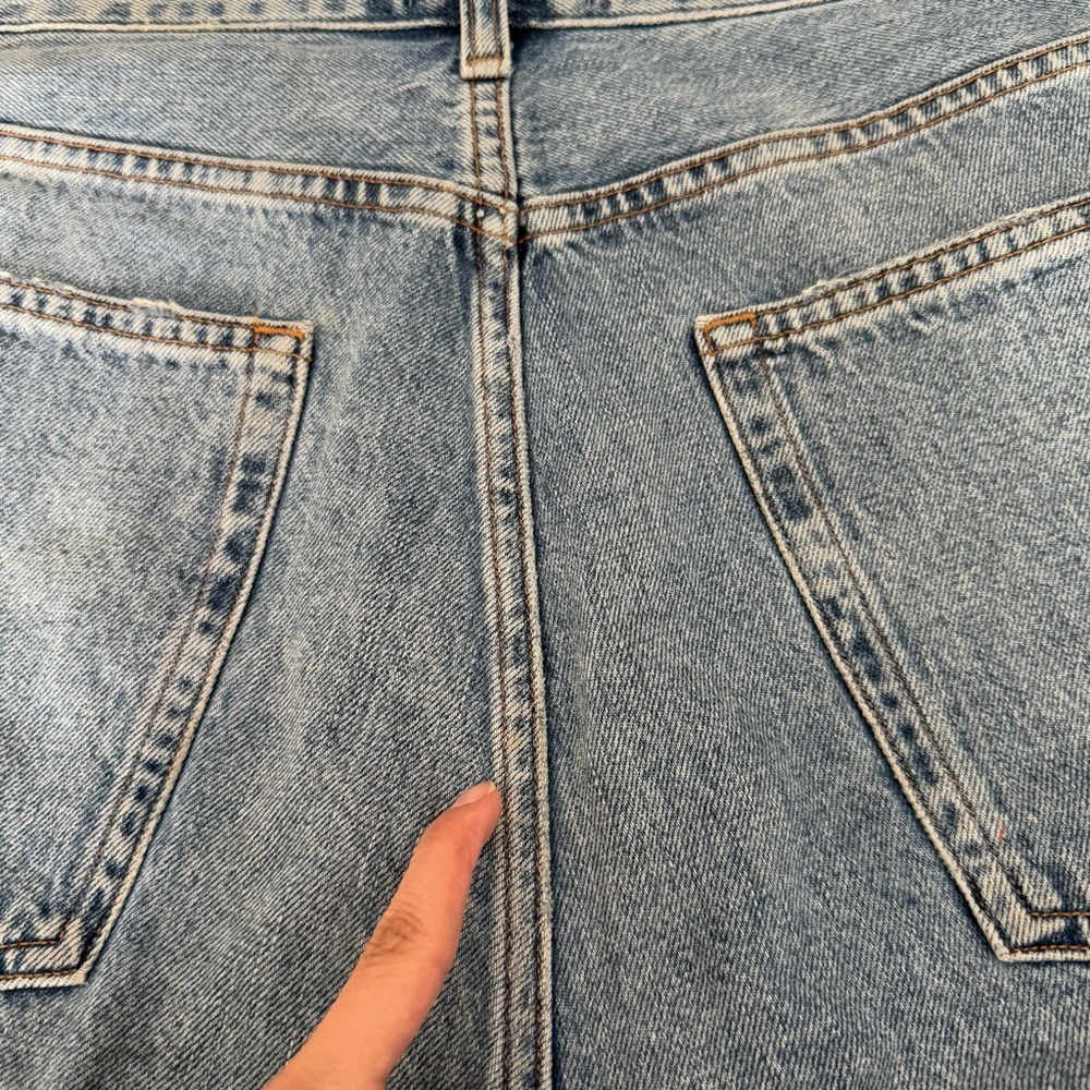 AGOLDE‎ 90's Pinch Waist Short in Marquee - Picture 5 of 10